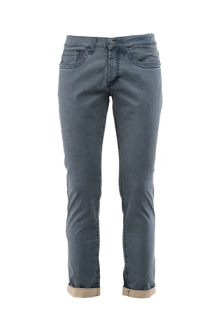 Vaquero - Beige y azul