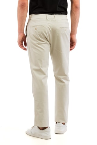 Pantalón - Blanco, negro y beige