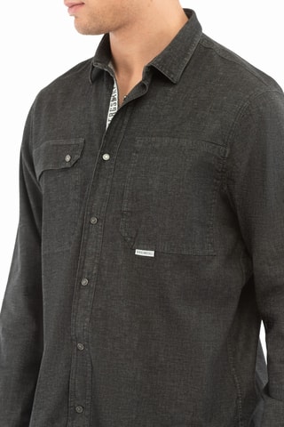 Camisa vaquera - Negro