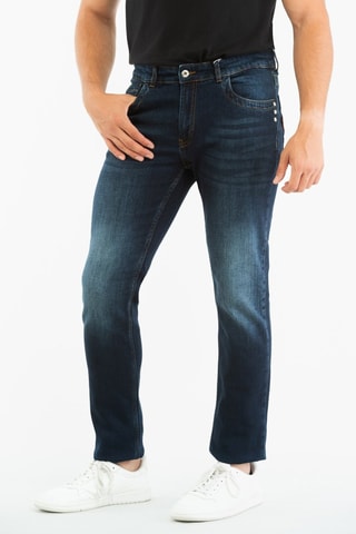 Vaquero - Blanco y azul