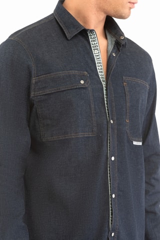 Camisa vaquera - Azul oscuro