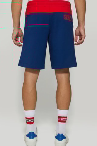 Bermudas - Rojo y azul