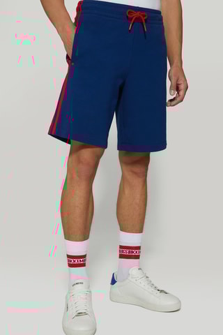 Bermudas - Rojo y azul