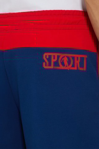 Bermudas - Rojo y azul