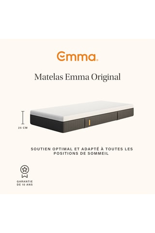Ensemble lit One Cocoon Lite Emma + Matelas Original - Gris