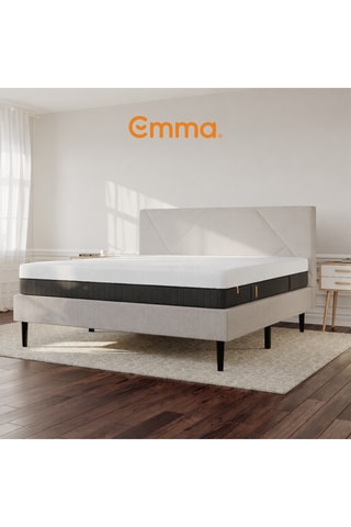 Ensemble lit One Cocoon Plus avec tête de lit + Matelas Original - Gris