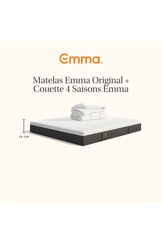 Matelas Original et couette 4 saisons Emma