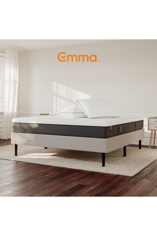 Matelas Original Lite, lit One Cocoon Lite et 2 oreillers Original Confort Thermorégulant Emma