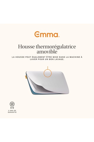 2 oreillers Emma Original Adapt Thermorégulant - Blanc