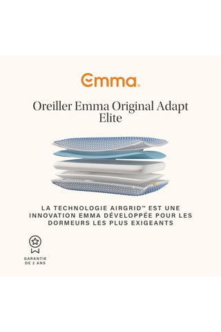 Oreiller Emma Original Adapt Elite - Blanc