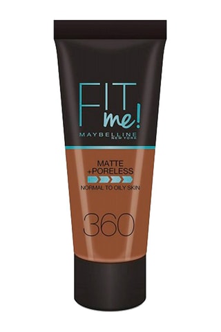 Base de maquillaje líquida Fit Me Matte Poreless - N.° 360 Mocha - 30 ml