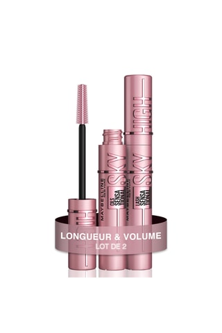 2 mascaras Sky high - Noir - 2 x 14,4 ml