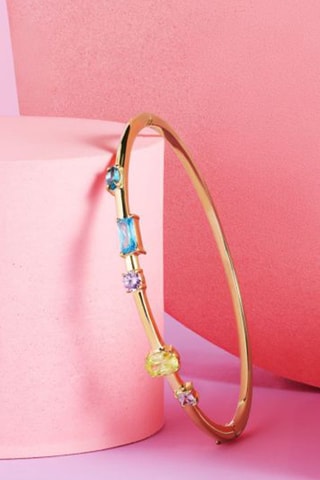 Bracciale bangle - Zirconi