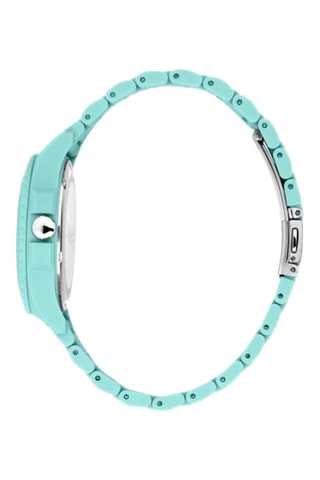 Orologio al quarzo in plastica - Turchese