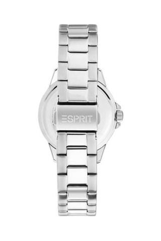 Orologio al quarzo in acciaio - Argentato e giallo