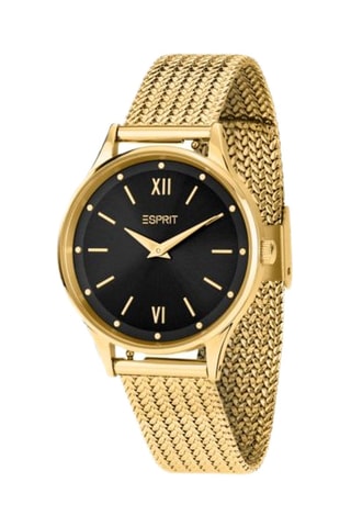 Orologio al quarzo in acciaio - Dorato e nero