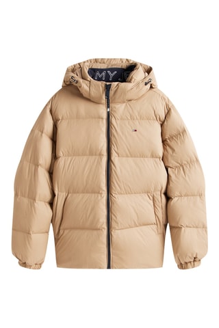 Doudoune à capuche - Taupe