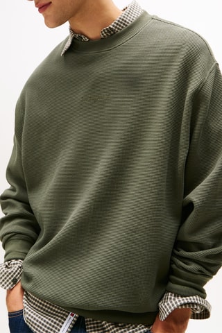 Sweat relaxed - Vert foncé