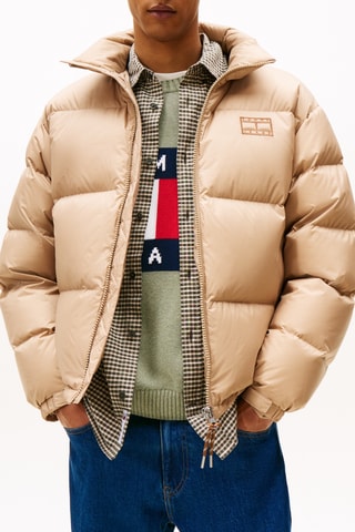 Doudoune à capuche - Beige