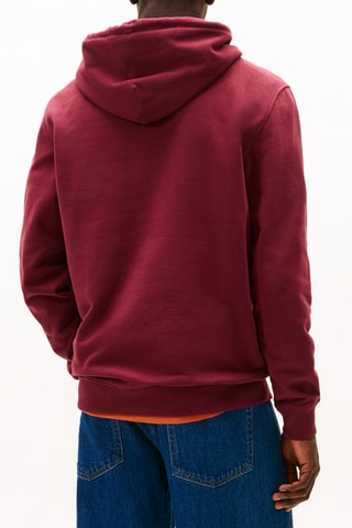 Sweat à capuche regular - Bordeaux