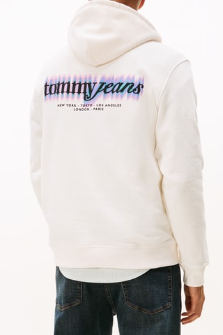 Sweat à capuche regular - Blanc