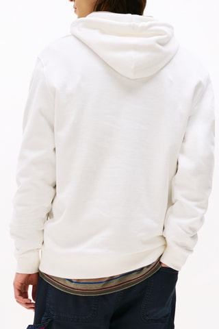 Sweat à capuche regular - Ecru