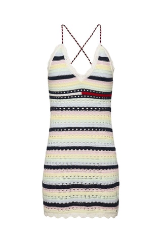 Robe droite en coton biologique - Blanc