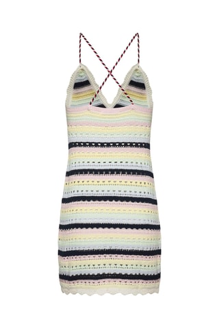 Robe droite en coton biologique - Blanc