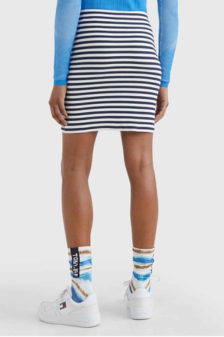 Jupe fourreau taille haute - Blanc