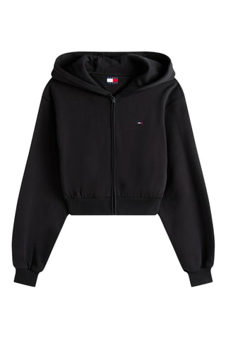 Sweat à capuche relaxed - Noir