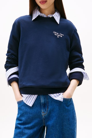 Sweat regular - Bleu marine