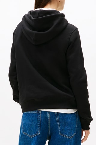 Sweat à capuche regular - Noir