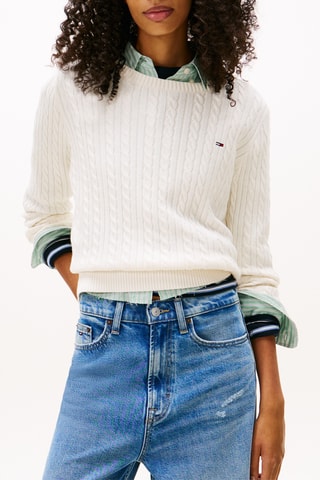 Pull en coton biologique - Ecru