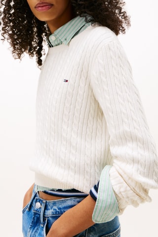 Pull en coton biologique - Ecru