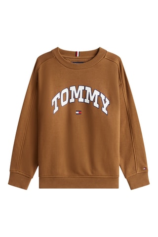 Sweat - Marron et blanc