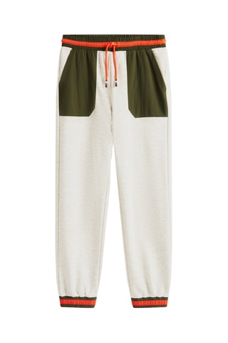 Pantalon - Gris chiné et kaki