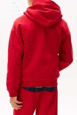 Sweat à capuche - Rouge et noir