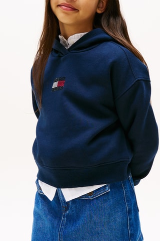 Sweat à capuche - Bleu