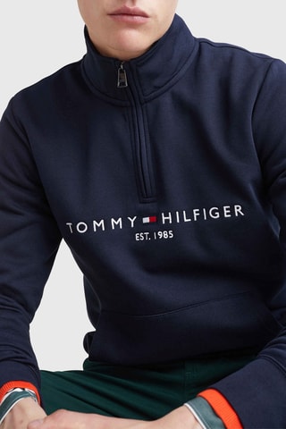 Sweat en coton biologique - Bleu marine