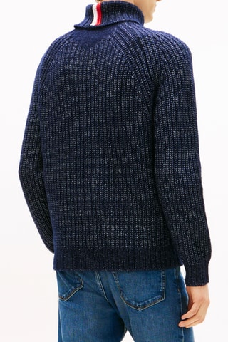 Pull en laine - Bleu marine