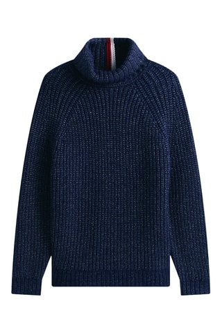 Pull en laine - Bleu marine
