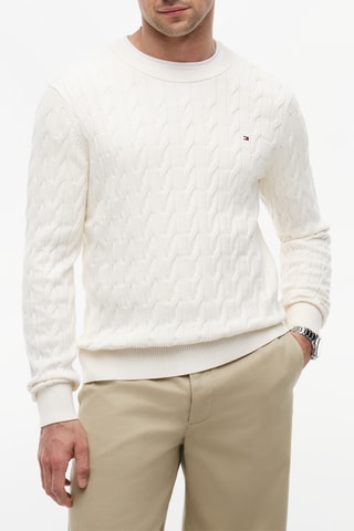 Pull en coton biologique - Jaune