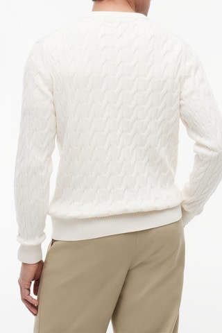 Pull en coton biologique - Jaune