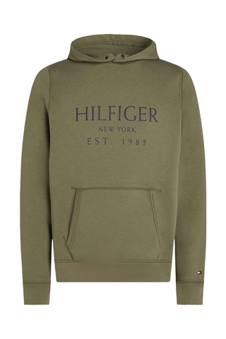 Sweat à capuche en coton biologique - Vert