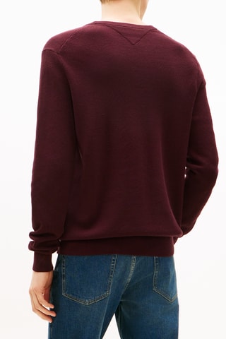 Pull en coton biologique - Rouge brique