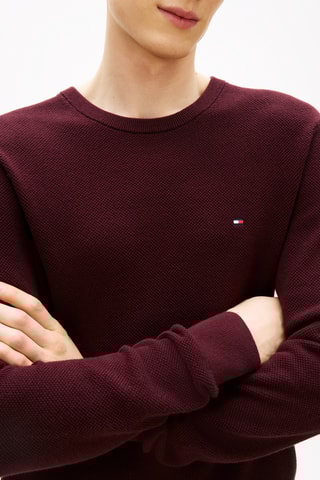 Pull en coton biologique - Rouge brique