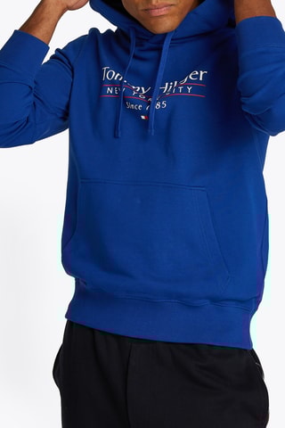Sweat à capuche - Bleu cobalt