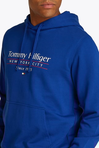 Sweat à capuche - Bleu cobalt