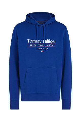 Sweat à capuche - Bleu cobalt