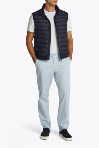 Doudoune sans manches en coton biologique - Bleu marine